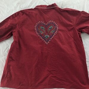 Susan Graver Embroidered Jacket